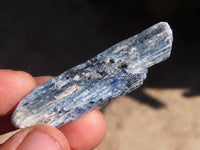 Natural Single Blue Kyanite Crystals  x 2.2 Kg Lot From Karoi, Zimbabwe