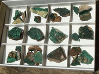 Natural Crystalline Malachite Plate Specimens  x 25 From Tenke Fungurume, Congo - TopRock