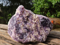 Natural Rough Purple Lepidolite Specimens  x 6 From Namibia - Toprock Gemstones and Minerals 