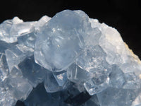 Natural Blue Celestite Crystal Specimens  x 2 From Sakoany, Madagascar - Toprock Gemstones and Minerals 