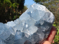 Natural Blue Celestite Crystal Specimens  x 2 From Sakoany, Madagascar - Toprock Gemstones and Minerals 