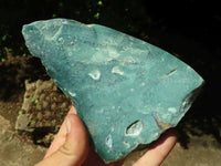 Polished Emerald Mtorolite / Chrome Chrysoprase Plates  x 2 From Zimbabwe - TopRock