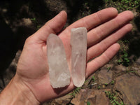 Natural Single Clear Quartz Crystals  x 48 From Madagascar - TopRock