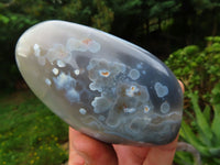 Polished Agate Standing Free Forms x 3 From Madagascar - TopRock