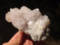 Natural White Spirit Quartz Clusters  x 2 From Boekenhouthoek, South Africa - Toprock Gemstones and Minerals 