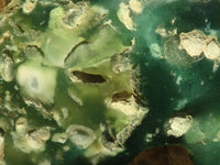 Polished Green Mtorolite / Chrome Chrysoprase Plate x 1 From Zimbabwe - Toprock Gemstones and Minerals 