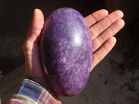 Polished Large Purple Lepidolite Free Forms  x 2 From Zimbabwe - Toprock Gemstones and Minerals 