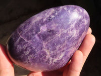 Polished Large Purple Lepidolite Free Forms  x 2 From Zimbabwe - Toprock Gemstones and Minerals 