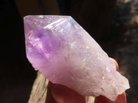 Natural Single Jacaranda Amethyst Crystals  x 12 From Mumbwe, Zambia - Toprock Gemstones and Minerals 