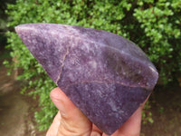 Polished Purple Lepidolite Free Forms  x 6 From Zimbabwe - Toprock Gemstones and Minerals 