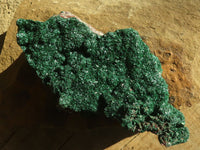 Natural Beautiful Crystalline Malachite Specimens  x 3 From Congo