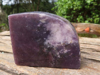 Polished Purple Lepidolite Free Forms  x 6 From Zimbabwe - Toprock Gemstones and Minerals 