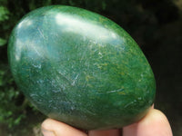 Polished Green Verdite Palm Stones  x 12 From Zimbabwe - TopRock