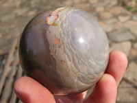 Polished Polychrome/Picasso Jasper Spheres x 3 From Madagascar - TopRock