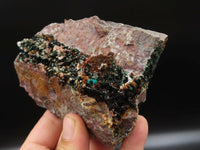 Natural Rare Copper Phosphate Libethenite On Dolomite Clusters x 3 From Shituru, Congo - TopRock