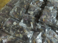 Natural Mine Run Mini to Small Amethyst/Smokey Quartz Crystals - sold per 500g - From Chiredzi, Zimbabwe - TopRock