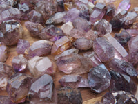 Natural Mine Run Mini to Small Amethyst/Smokey Quartz Crystals - sold per 500g - From Chiredzi, Zimbabwe - TopRock