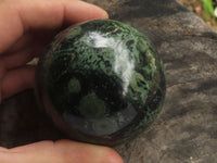 Polished Stromatolite / Kambamba Jasper Spheres  x 6 From Katsepy, Madagascar - TopRock