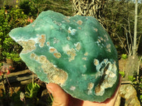 Polished One Side Polished Emerald Mtorolite Plates  x 2 From Zimbabwe