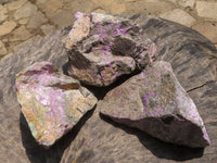 Natural Rough Stichtite Specimens  x 4 From Barberton, South Africa - TopRock