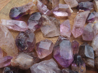 Natural Mine Run Mini to Small Amethyst/Smokey Quartz Crystals - sold per 500g - From Chiredzi, Zimbabwe - TopRock