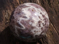 Polished XXL Smokey Flower Amethyst Sphere  x 1 From Madagascar - TopRock