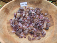 Natural Mine Run Mini to Small Amethyst/Smokey Quartz Crystals - sold per 500g - From Chiredzi, Zimbabwe - TopRock