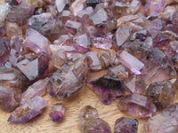 Natural Mine Run Mini to Small Amethyst/Smokey Quartz Crystals - sold per 500g - From Chiredzi, Zimbabwe - TopRock