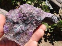 Natural Rare Sugilite Cutting Material  x 3 From Zambia - TopRock