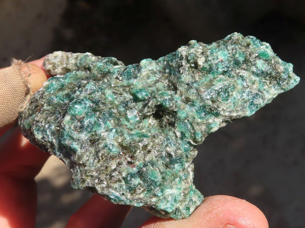 Natural Rare Emerald Mica In Matrix Cobbed Specimens x 6 From Mutoko, Zimbabwe