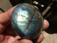 Polished Flashy Labradorite Palm Stones  x 20 From Madagascar - TopRock