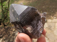 Natural Single Smokey Quartz Crystals  x 7 From Melanje, Malawi - TopRock