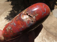 Polished Red Jasper Standing Free Forms  x 2 From Madagascar - TopRock