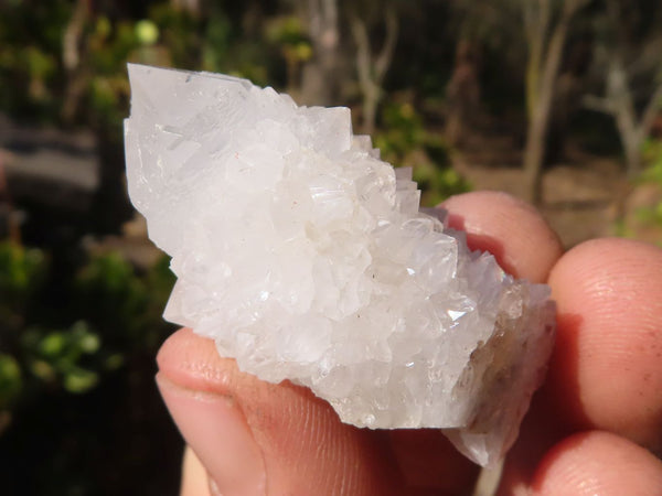 Natural Small White Spirit Quartz Specimens x 70 From Boekenhouthoek, South Africa