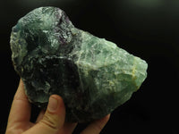 Natural Watermelon Fluorite Cobbed & Stone Sealed Specimens x 2 From Uis, Namibia - TopRock