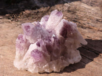 Natural Sugar Amethyst Clusters  x 6 From Solwezi, Zambia - Toprock Gemstones and Minerals 