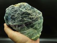 Natural Watermelon Fluorite Cobbed & Stone Sealed Specimens x 2 From Uis, Namibia - TopRock