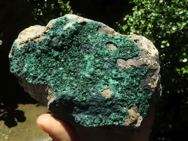 Natural Crystalline Malachite Specimens  x 2 From Tenke Fungurume, Congo - TopRock