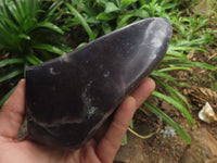 Polished Gem Lithium Mica (Lepidolite) Standing Free Forms  x 2 From Zimbabwe - TopRock