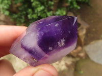 Polished Stunning Mixed Selection Of Small Window Amethyst Crystals x 24 From Akansobe, Madagascar - TopRock