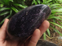 Polished Gem Lithium Mica (Lepidolite) Standing Free Forms  x 2 From Zimbabwe - TopRock