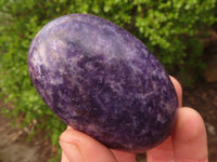 Polished  Purple Lepidolite Free Forms  x 6 From Zimbabwe