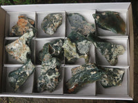 Natural Mtorolite Emerald Chrysoprase Specimens  x 12 From Mutorashanga, Zimbabwe - TopRock