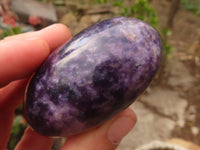 Polished  Purple Lepidolite Free Forms  x 6 From Zimbabwe