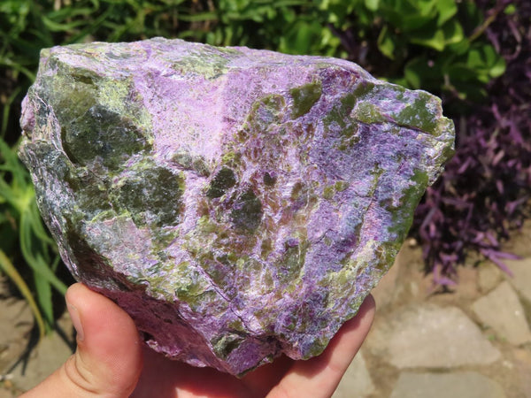 Natural Rare Stichtite Specimens With Green Serpentine x 2 From Barberton, South Africa - TopRock