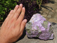 Natural Rare Stichtite Specimens With Green Serpentine x 2 From Barberton, South Africa - TopRock