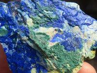 Natural Azurite & Malachite On Dolomite Specimens  x 35 From Kaokoveld, Namibia - Toprock Gemstones and Minerals 