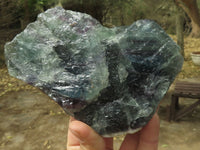 Natural Selected Watermelon Fluorite Cobbed Pieces x 4 From Uis, Namibia - TopRock