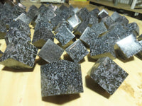 Polished Merlinite / Gabbro Cubes Cut to Stand - sold per piece - From Madagascar - TopRock