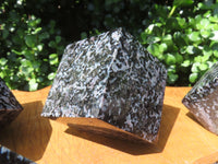 Polished Merlinite / Gabbro Cubes Cut to Stand - sold per piece - From Madagascar - TopRock